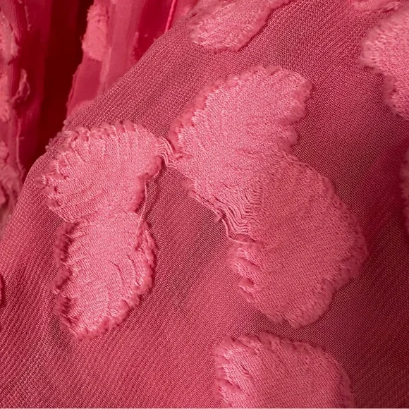 Aratta Pink Blouse with Textured Design - Picture 5 of 16